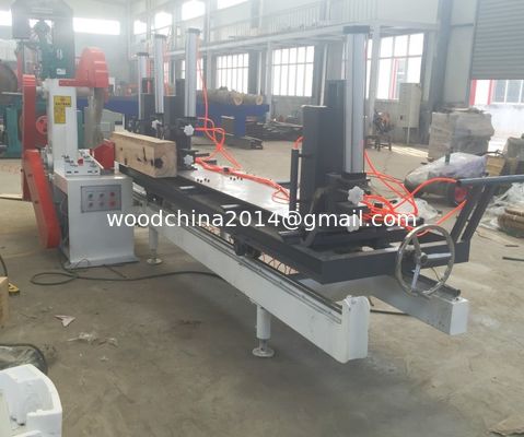 CT3000 Computer Type Wood Circular Sawmill With Pneumatic Log Clamping And Log Turner