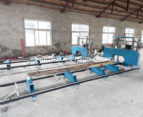 Best selling max cutting width is 660mm band saw SW26 portable horizontal sawmill