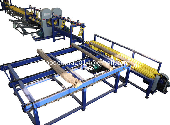 Forest Tree Processing Line Wood Vertical Bandsaw Sawmill Electric Vertical Sawmill Computerized Vertical Band Sawmill
