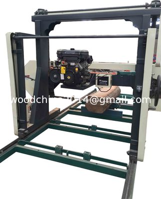 Portable Sawmill Horizontal Band Saw for Wood,Cheap price Mobile Bandsaw Mill