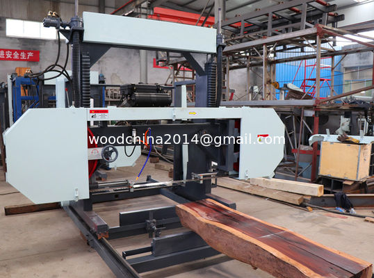Shandong Horizontal Wood Portable Band Saw Sawmill Log Sawing Machine